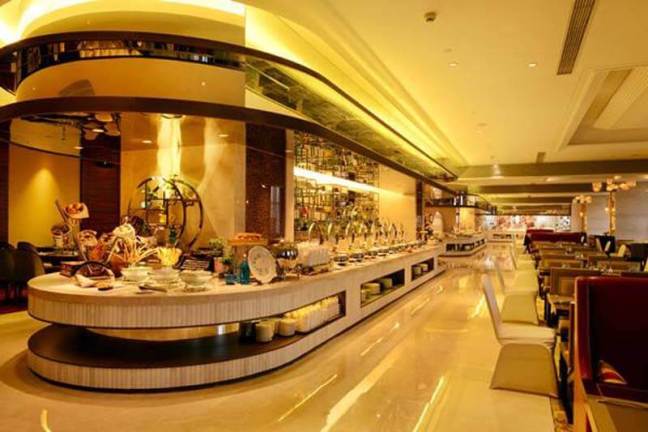 賓館自助餐廳燈光設(shè)計(jì)
