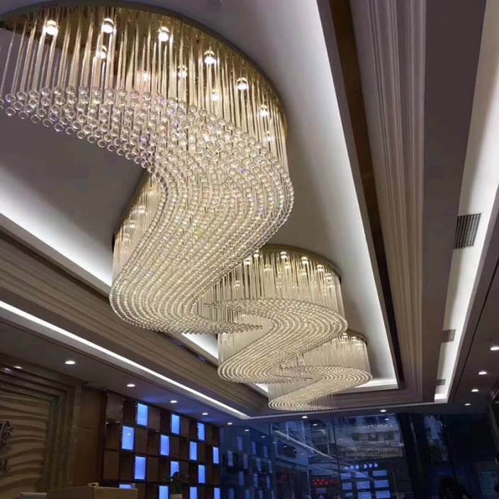 酒店大廳吊燈，源頭酒店燈具供應(yīng)商直供