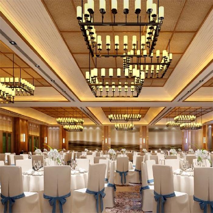 酒店節(jié)能燈具_(dá)新中式大型宴會(huì)廳燈具哪家好【孫氏照明】