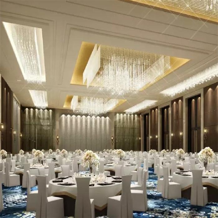 酒店工程用燈_宴會(huì)廳非標(biāo)水晶燈什么價(jià)格【孫氏照明】